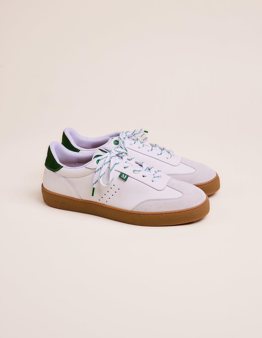Low-top trainers Pablo - Green white