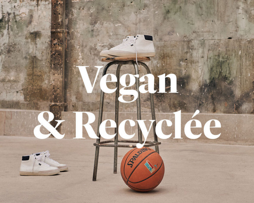 Alexis/a, notre première basket vegan et recyclée