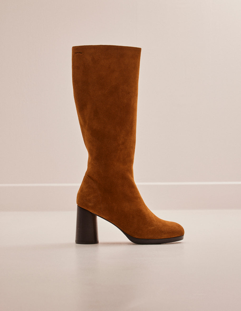Boots Adeline - Amber Suede