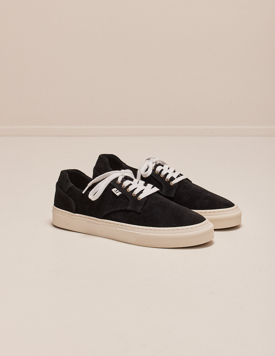 Low-top trainers Alexandre - Black suede