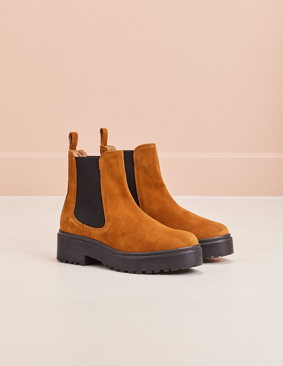 Ankle boots Flora - Amber Suede