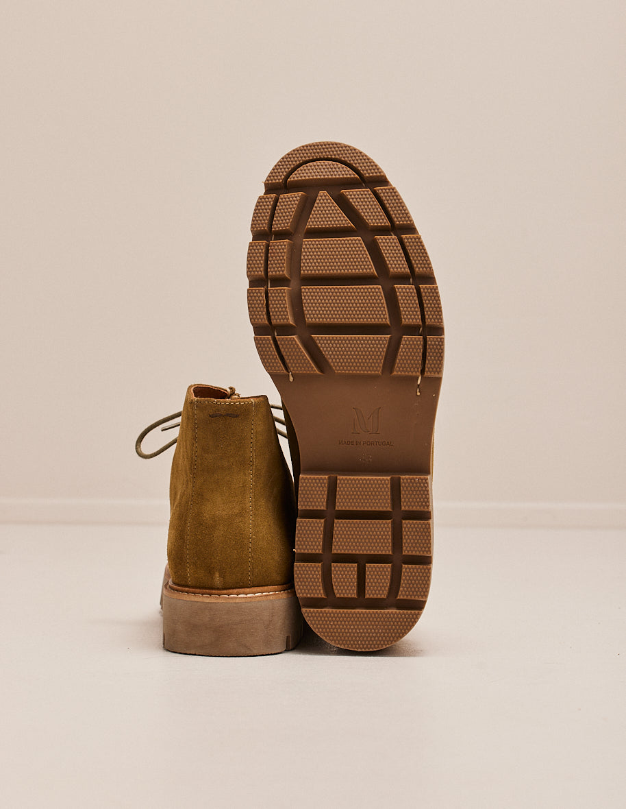 Ankle boots Grégoire - Khaki suede