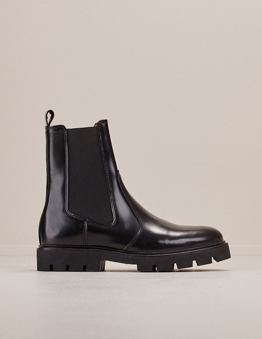 Ankle boots Raoul - Black box leather