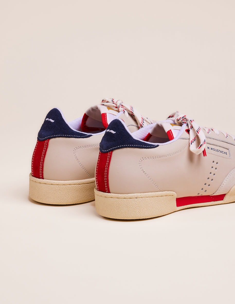 Low-top trainers Anatole - Red marine leather