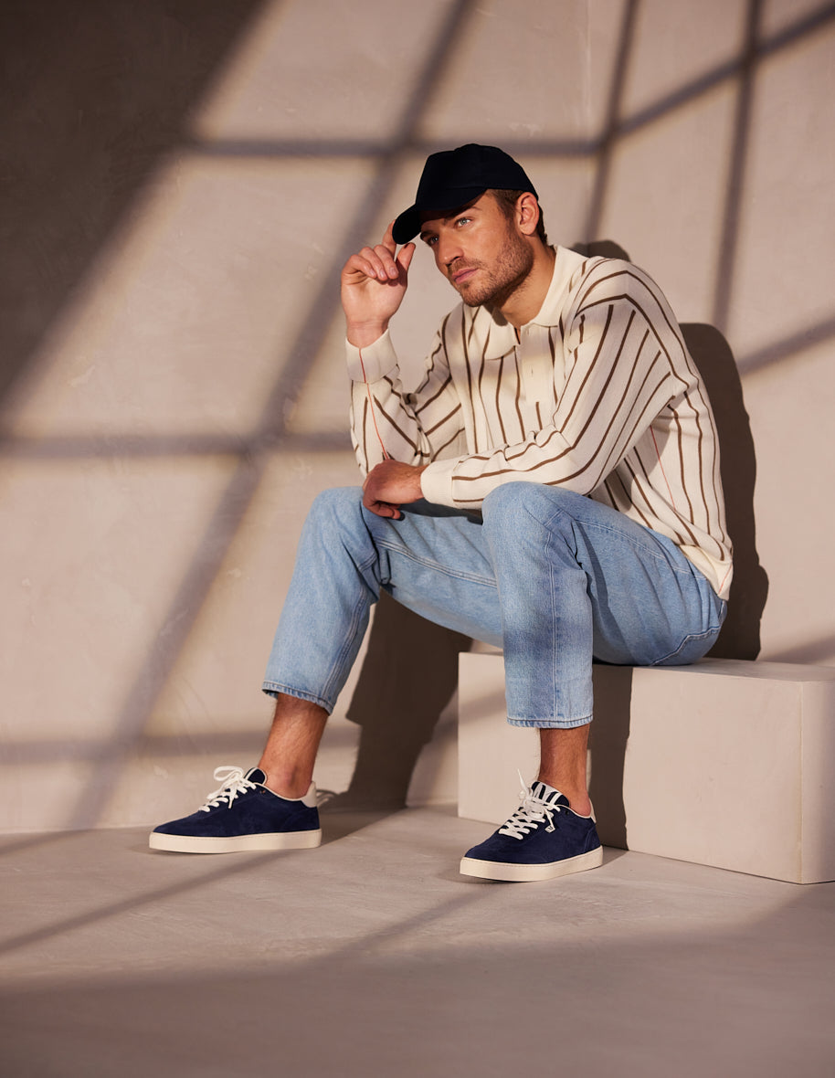 Low-top trainers Pablo - Navy