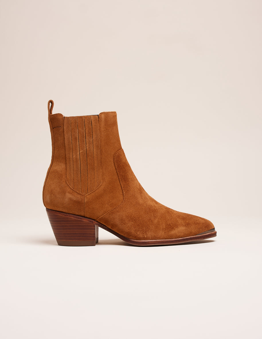 Ankle boots Marianne - Amber suede