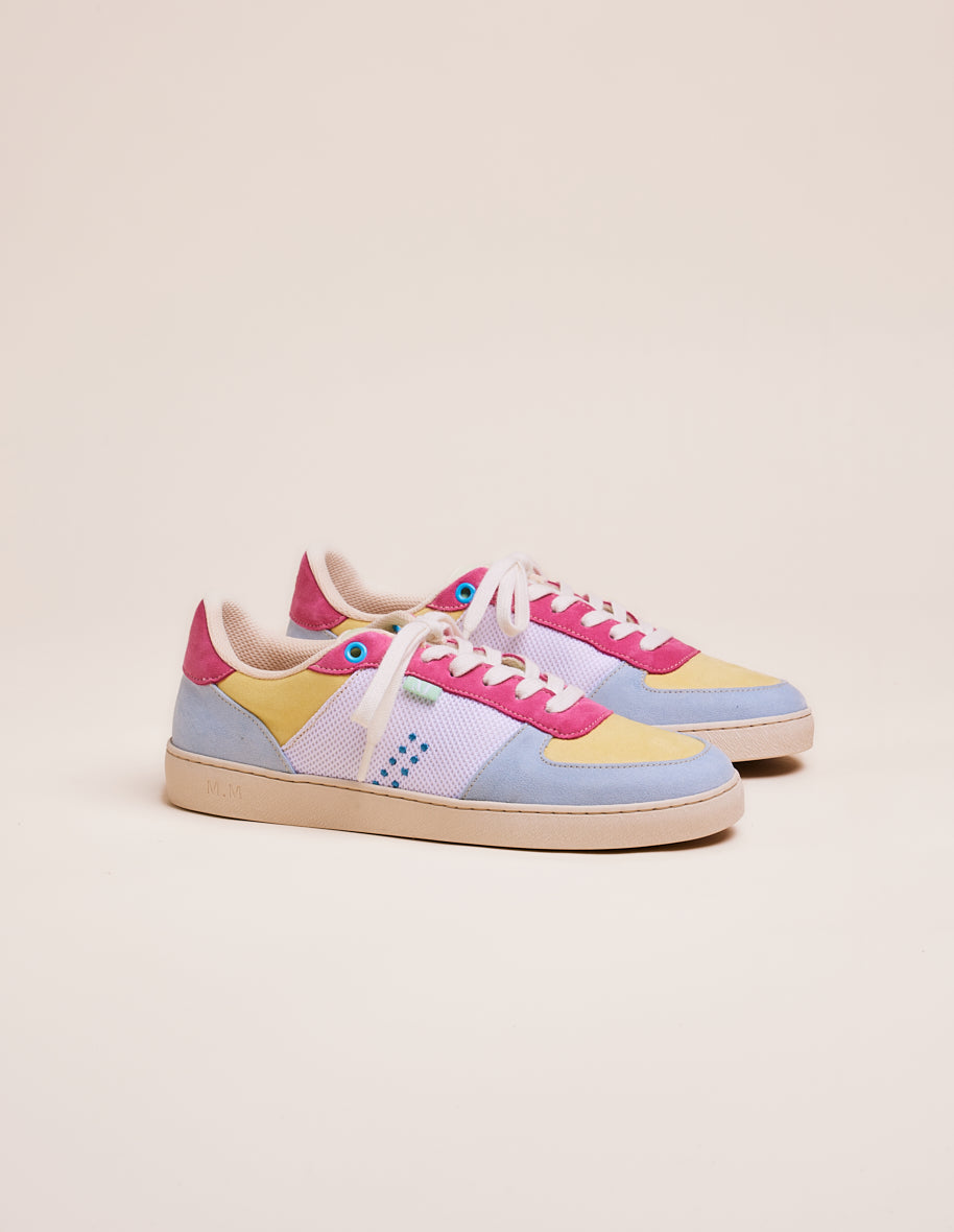 Low-top trainers Marie - Pink lemon sky