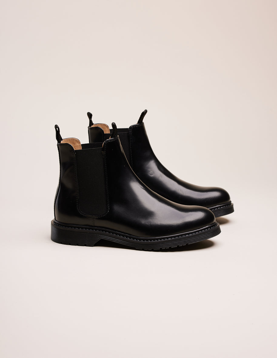 Ankle boots Marielle - Black box leather