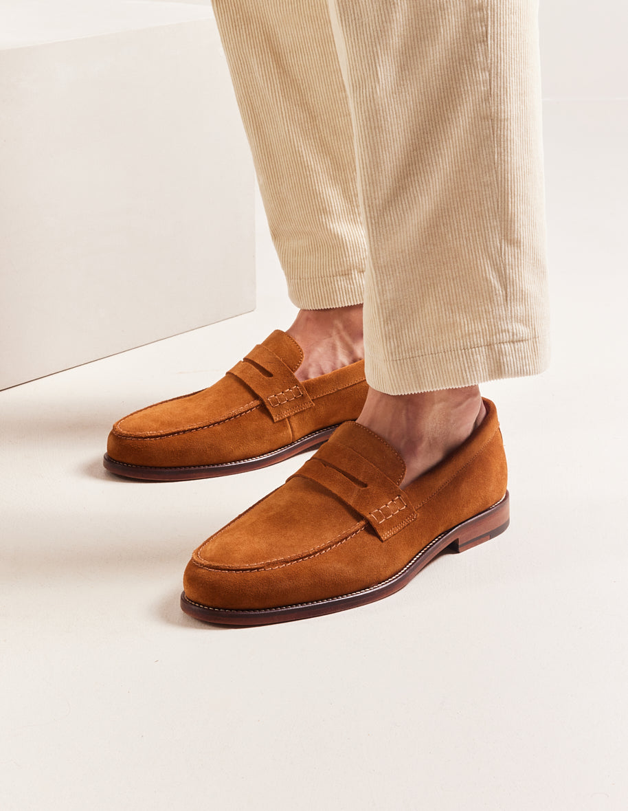 Loafers Marlo - Amber suede