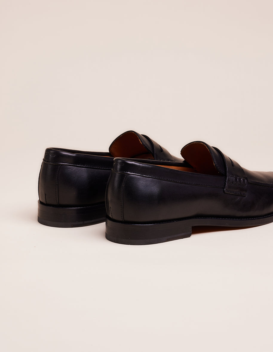 Loafers Marlo - Black leather