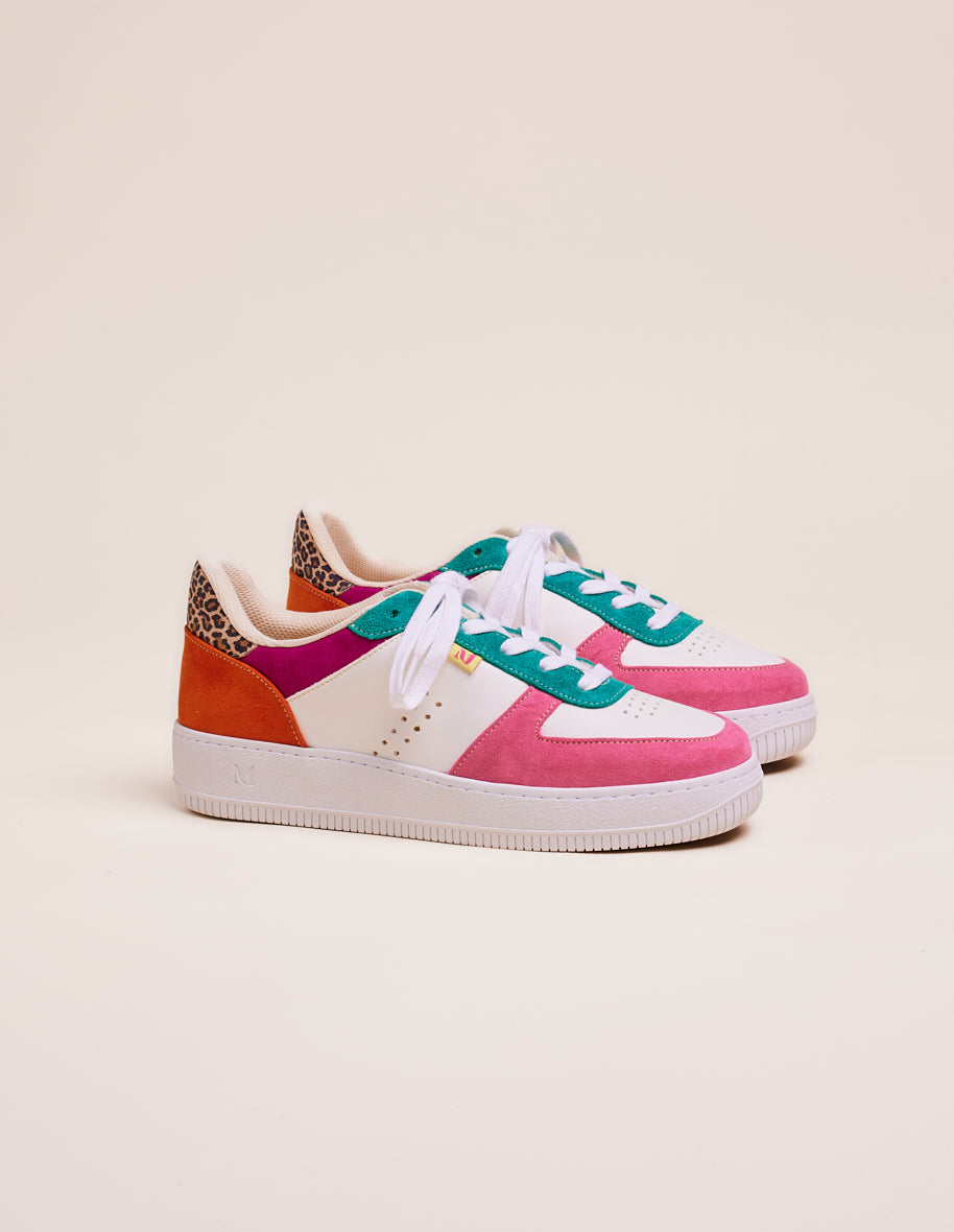 Low-top trainers Maxence F - Duck white pink