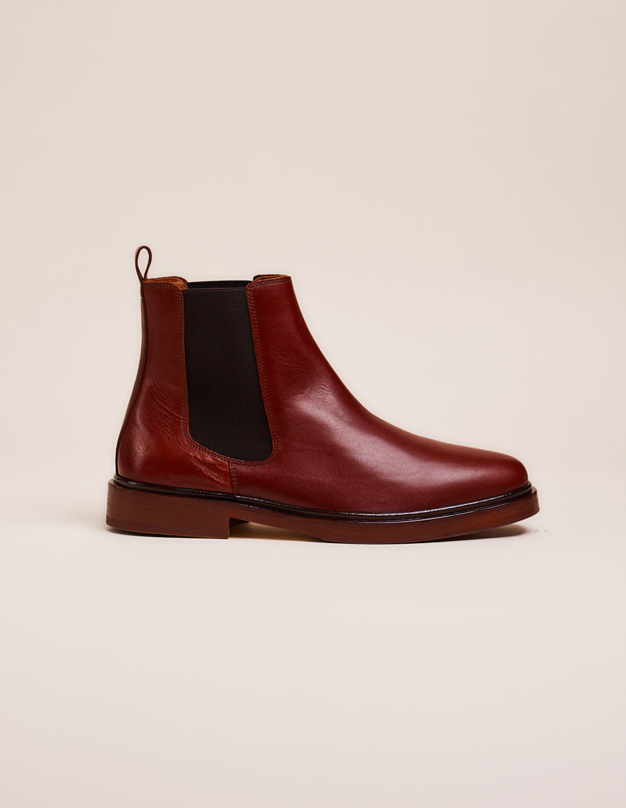 Ankle boots Nicolas - Cognac leather