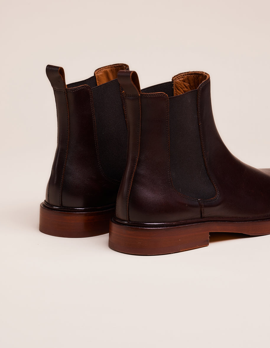 Ankle boots Nicolas - Brown leather