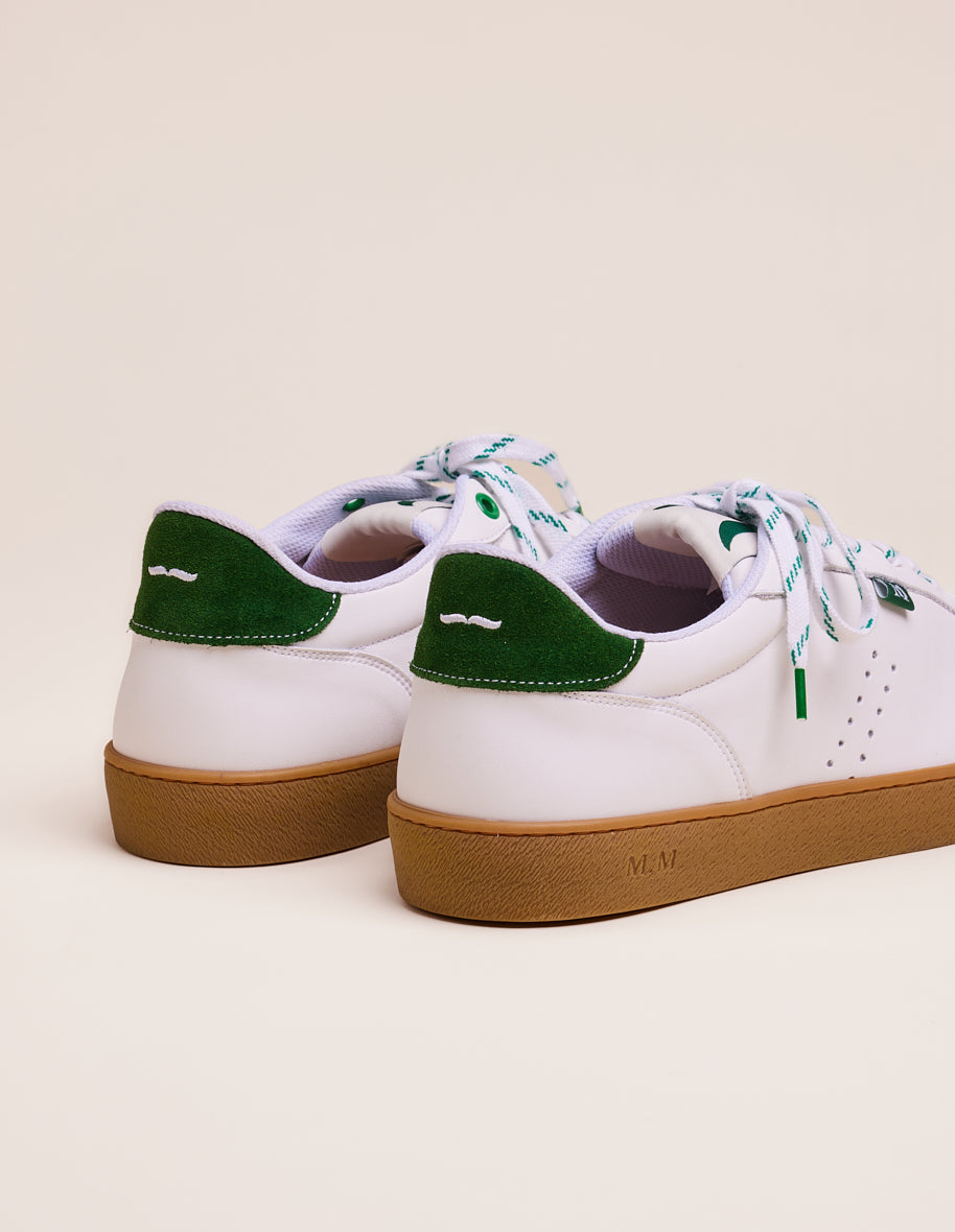 Low-top trainers Pablo - Green white