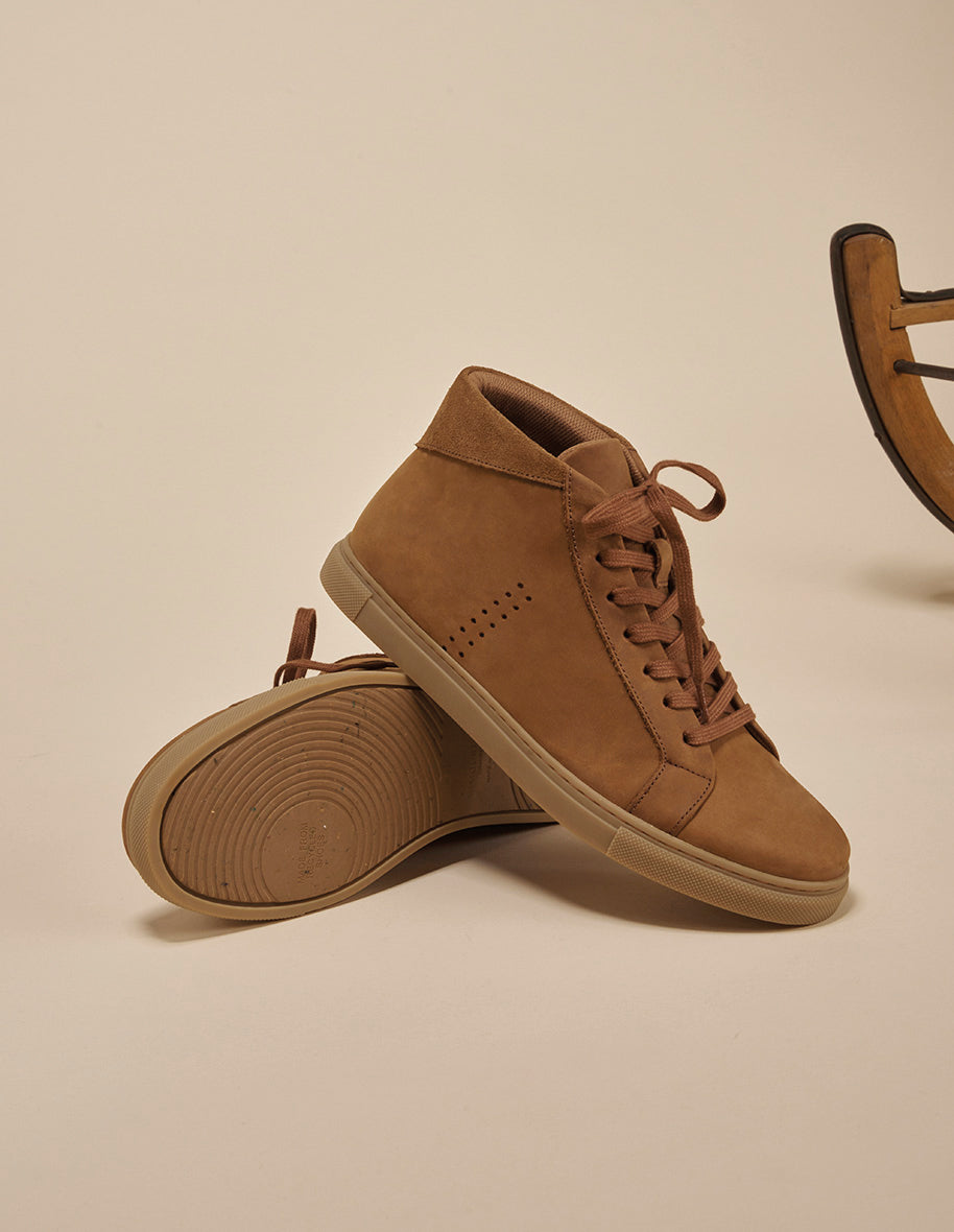 M.Moustache - Baskets montantes pour Homme Richard