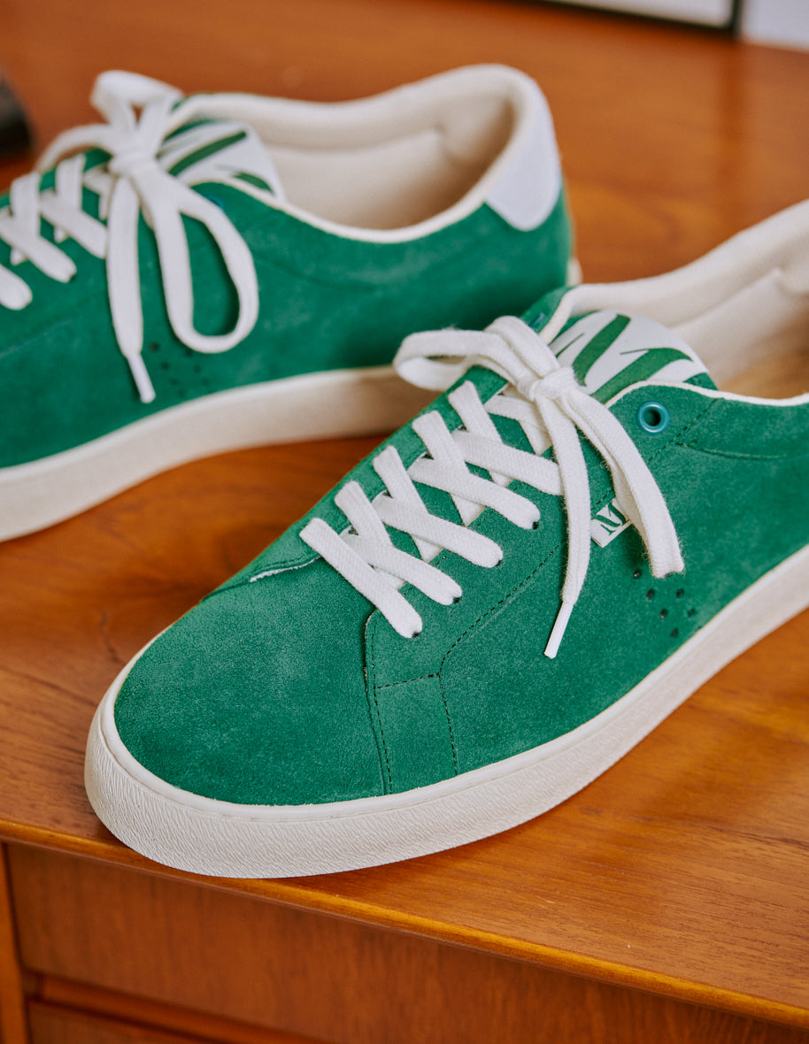 Low-top trainers Baptiste - Green suede