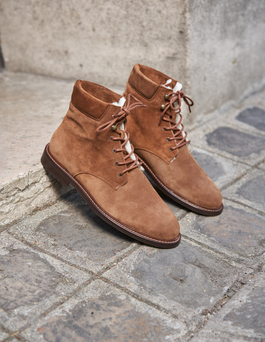 Gaston boots - Sweden cognac stuffed