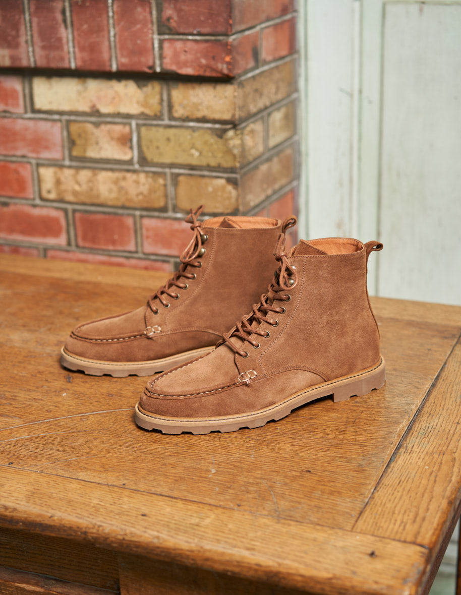 Lucas - Sweden Cognac boots