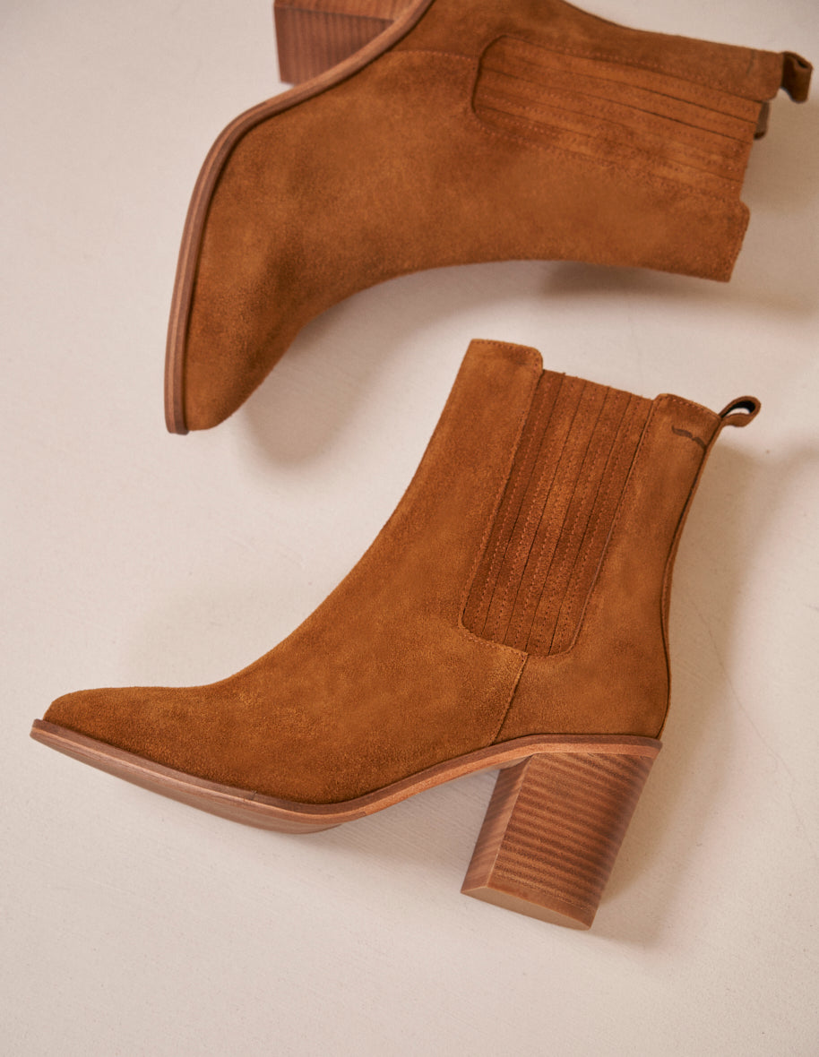 Ankle boots Manon - Amber suede