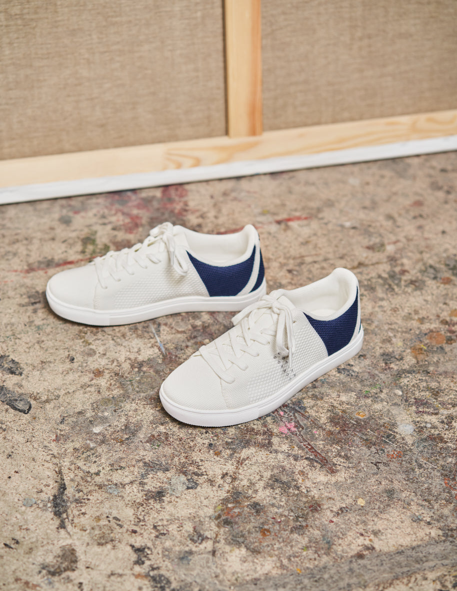 Low-top trainers Renée Tricot - White and navy