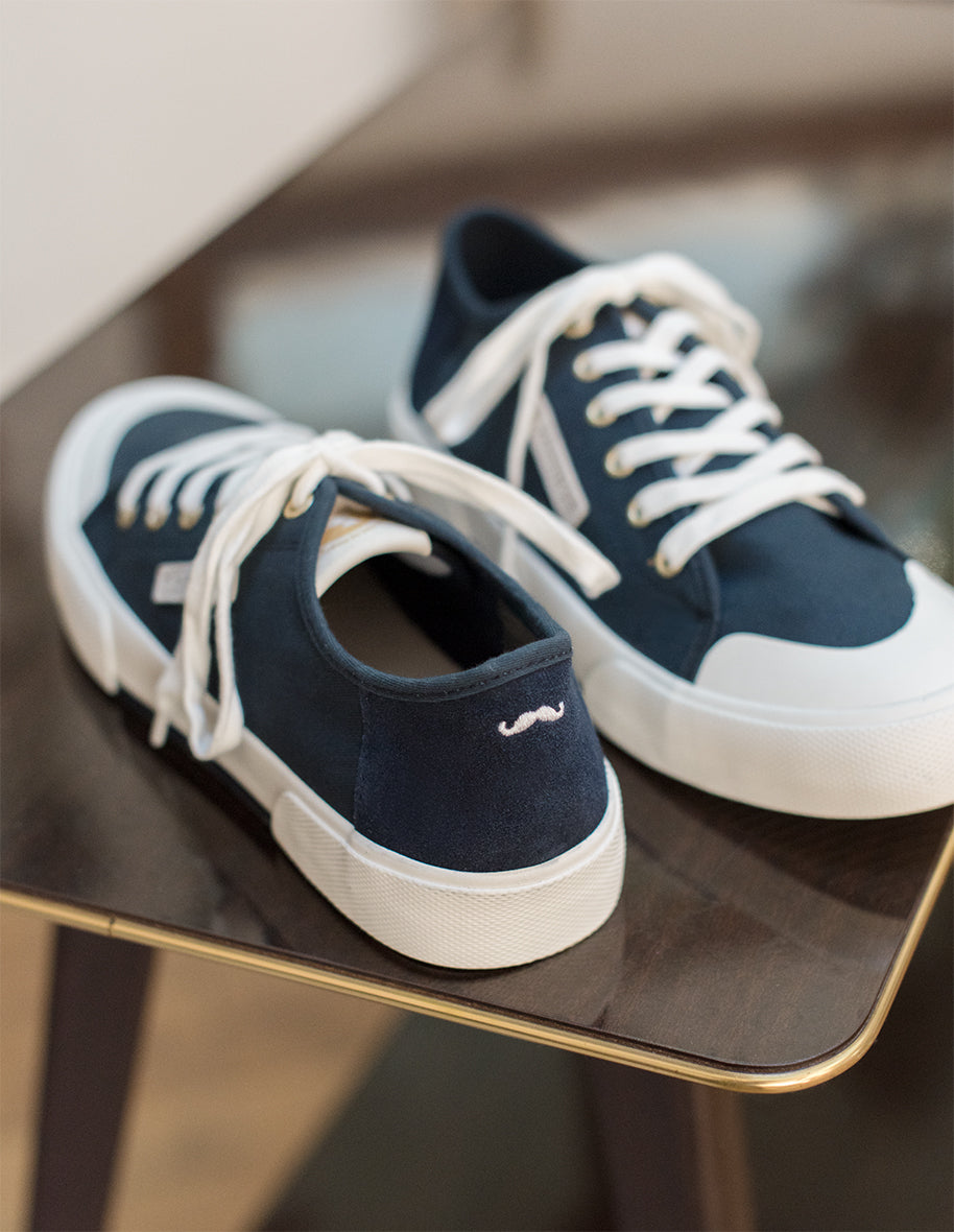 Low-top trainers Henri - Canvas navy