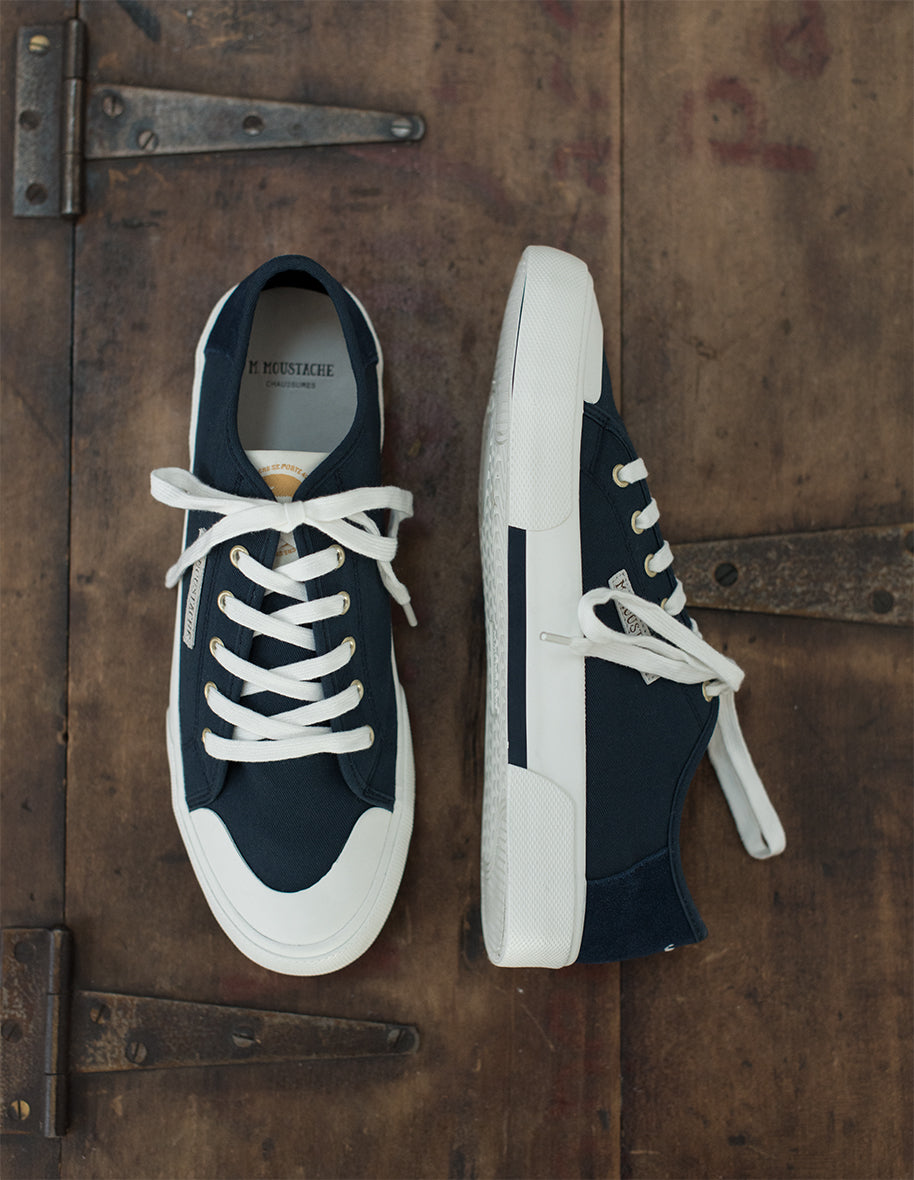 Low-top trainers Henri - Canvas navy